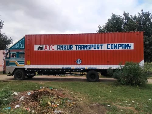 Purvanchal Logistics truck on a pan-India highway